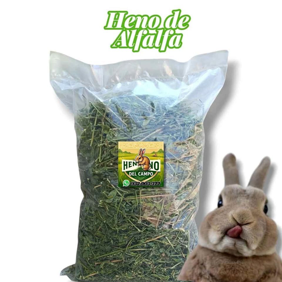 Heno de Alfalfa Señor Bigotes 1kg 